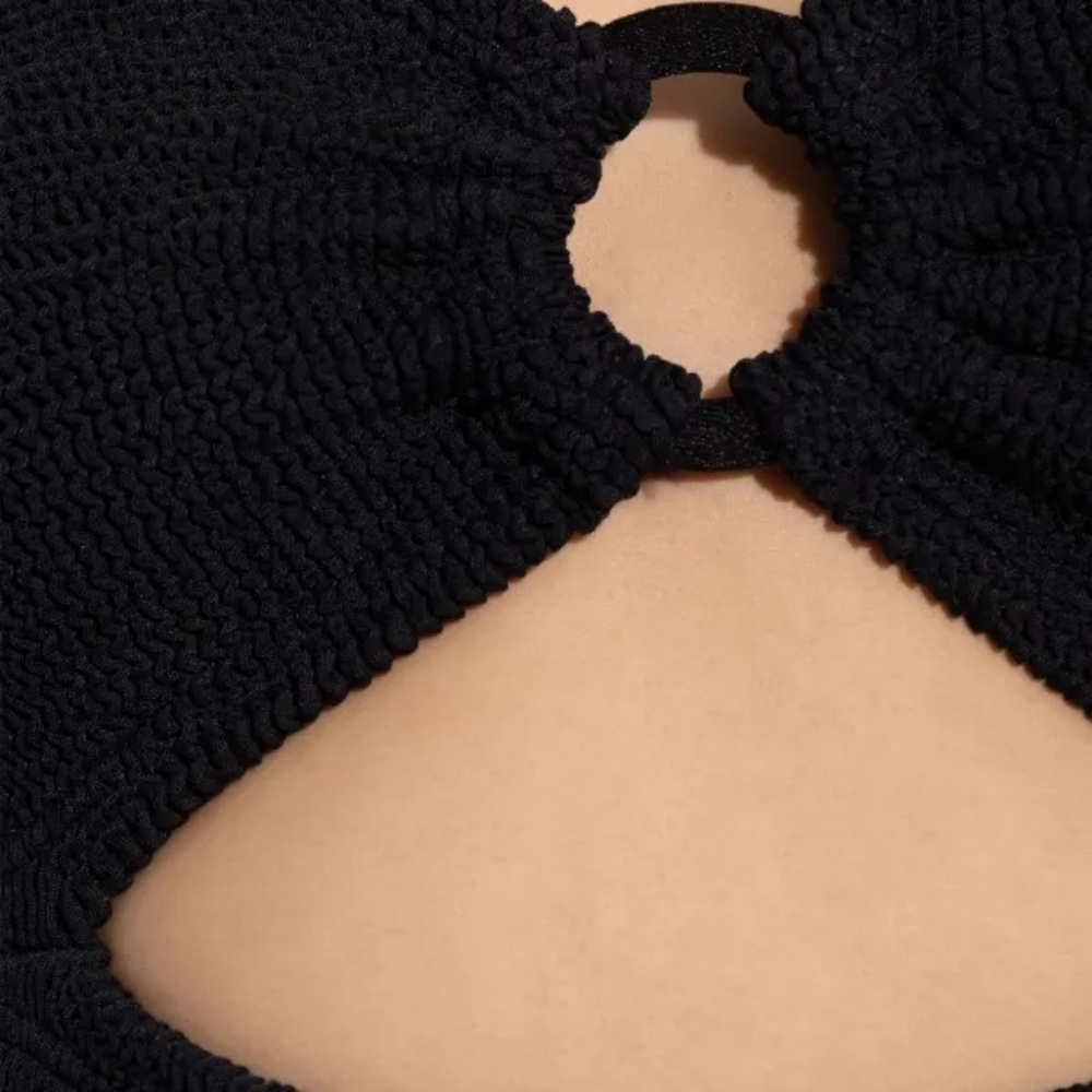 HUNZA G textured swimsuit - Picture 4 of 8